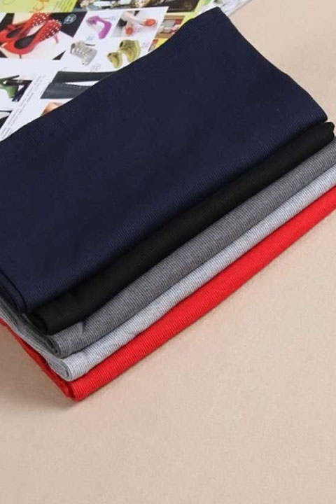 Фото товара 8795, длинная трикотажная юбка серая